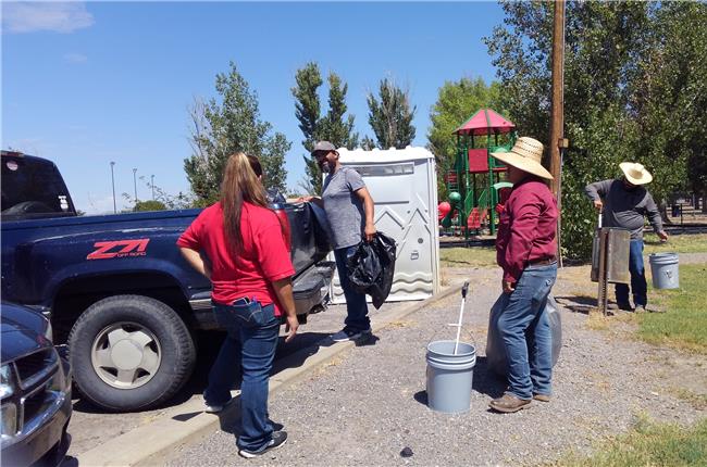 AANM 2018 Volunteer Day - Hatch, NM at Hatch City Park