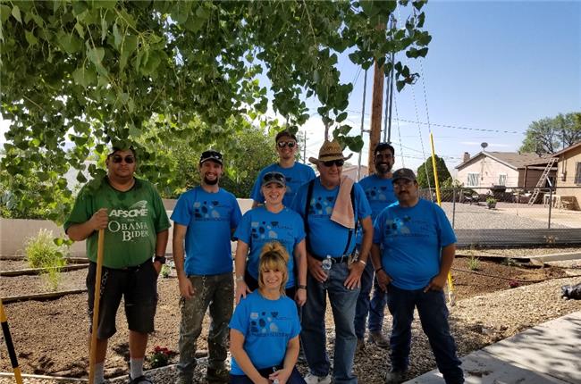 AANM 2018 Volunteer Day - Albuquerque/Bernalillo, NM at New Life Homes 4